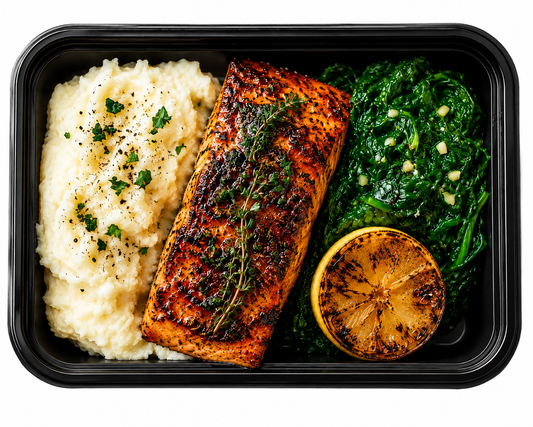 Sweet Heat Salmon Plate
